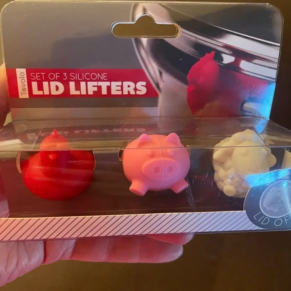 Tovolo Silicone Animal Lid Lifters
